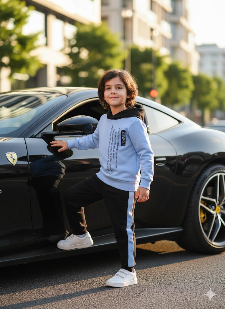 Premium Kids Hoodie Tracksuit